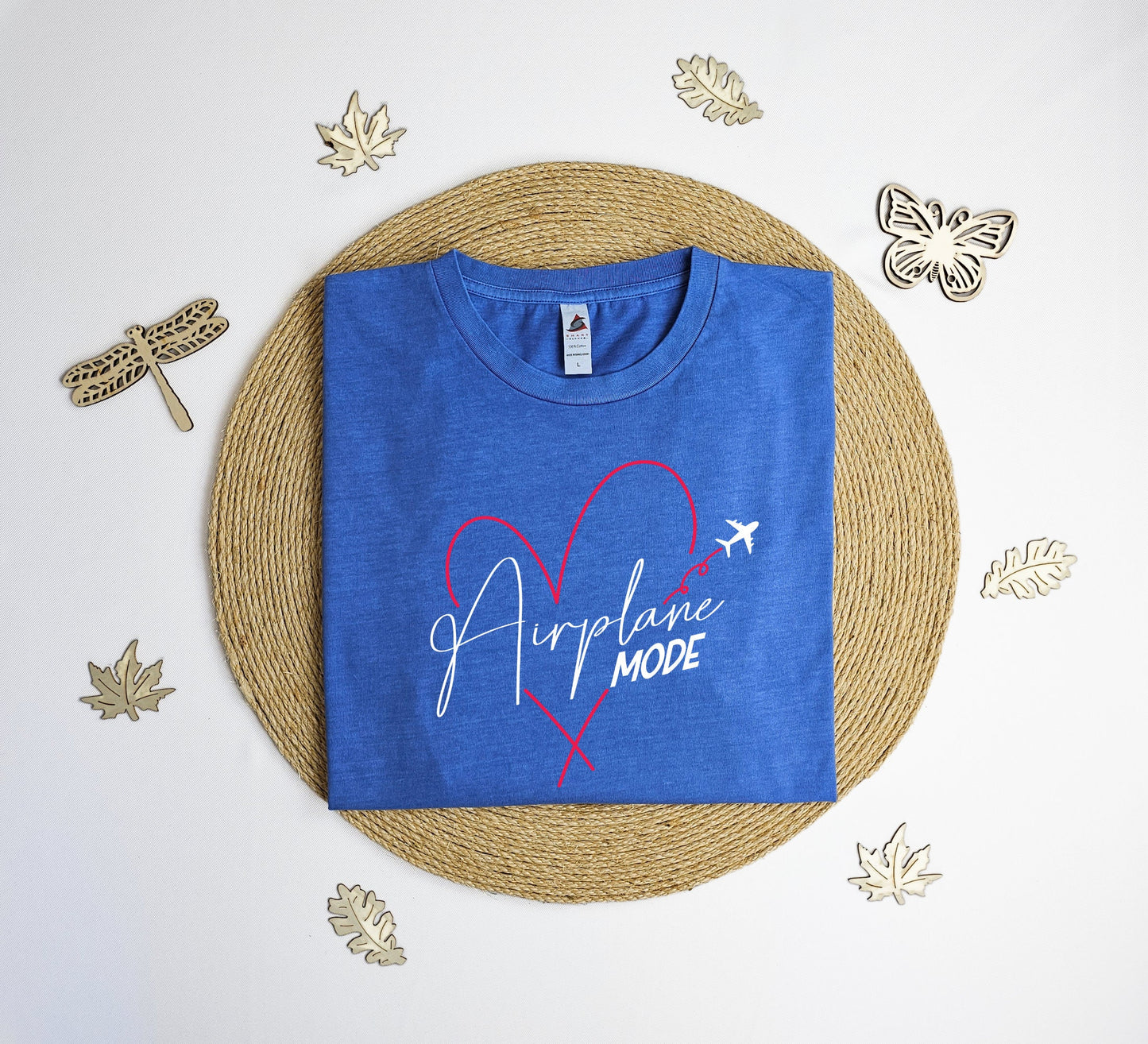 Airplane mode Vintage T-Shirt, Travel tee shirt, Vacation T-shirt, Gift for traveler Vintage tee shirt.