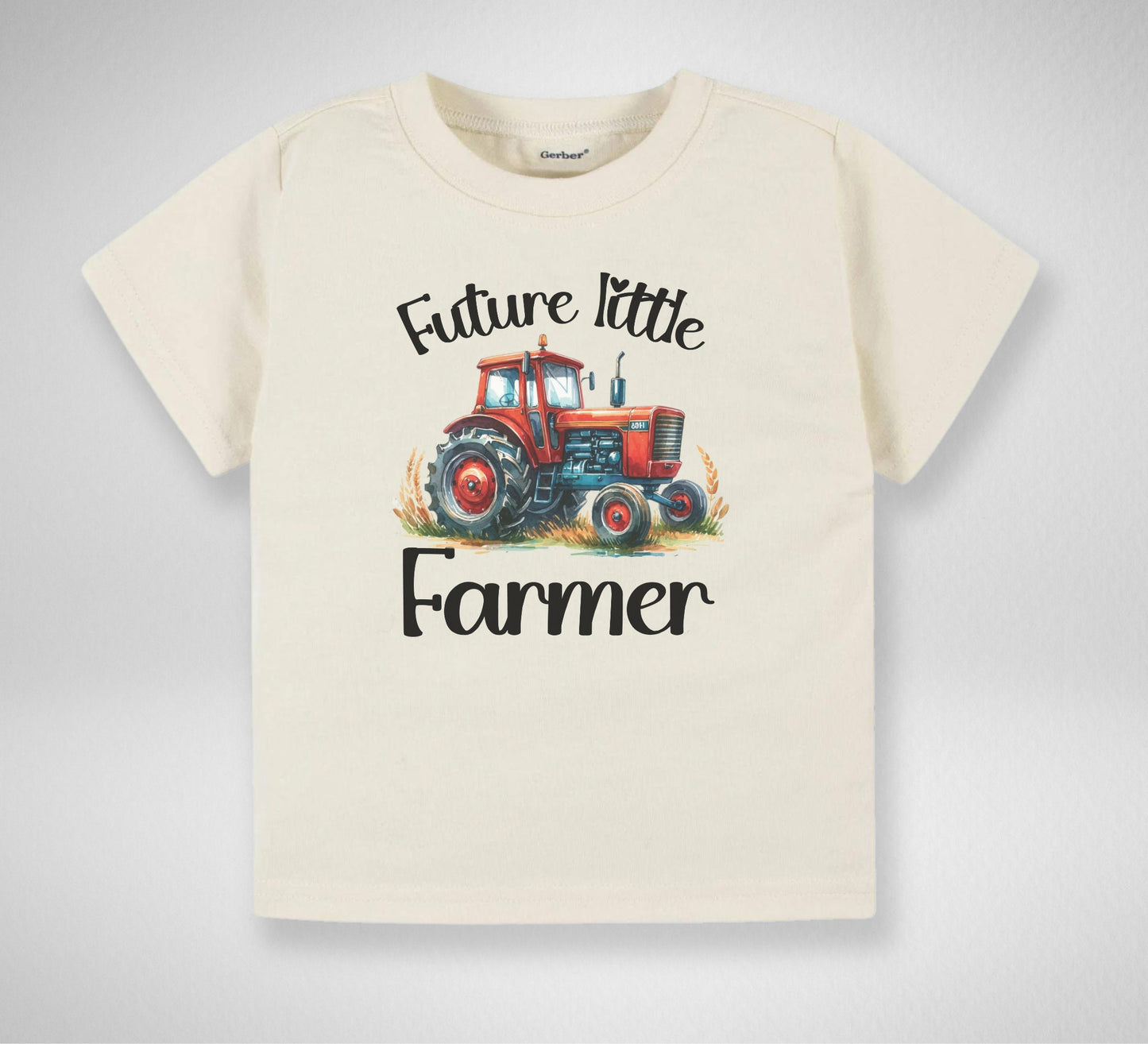Future little farmer Toddler TShirt, Farm tractor kids shirt, Farm kids Tee.