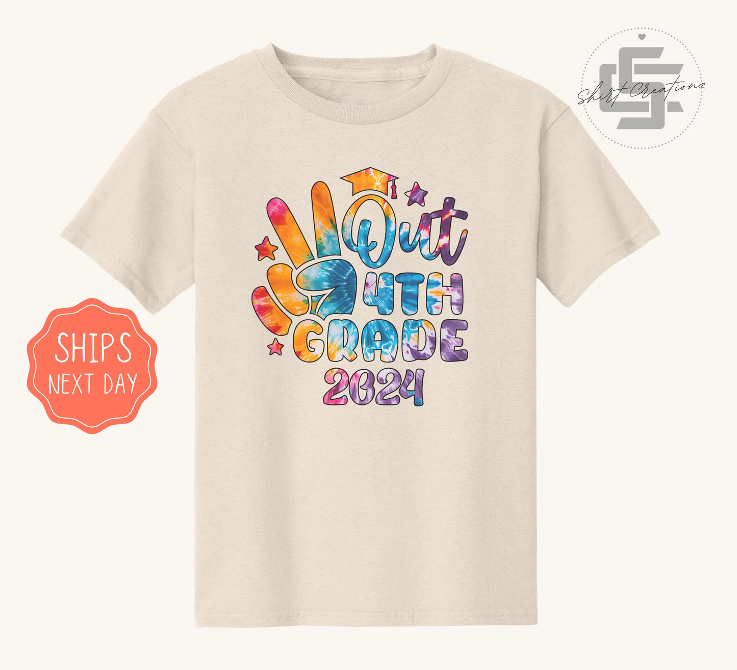 Fourth grade graduation Shirt, Last day of 4th grade shirt, Gift for fourth grader Tee. Last day of school shirt.