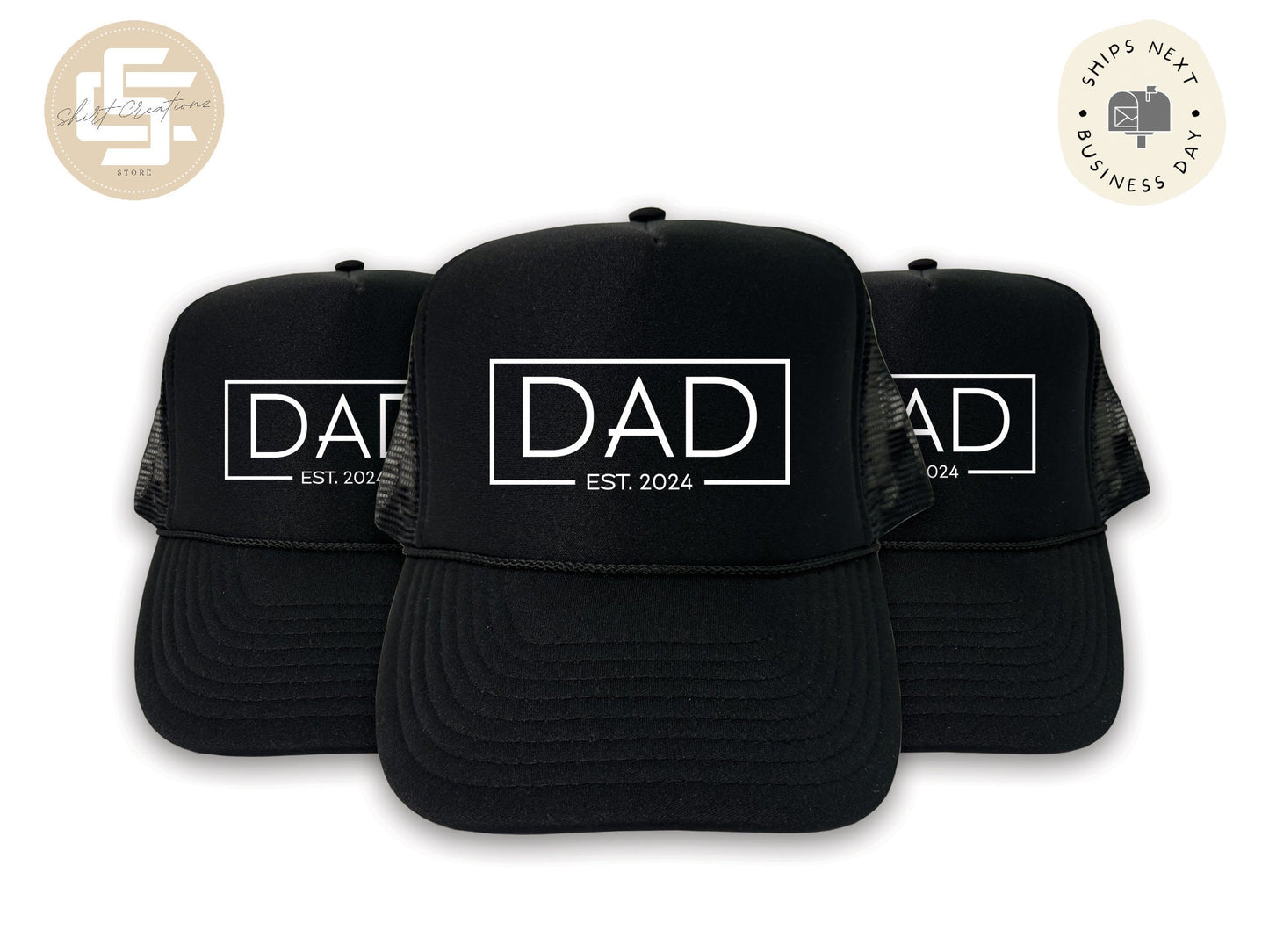 Dad Foam Trucker Hat, Unisex Foam Trucker Hat, Trucker hats, Fathers Day Hat Gift