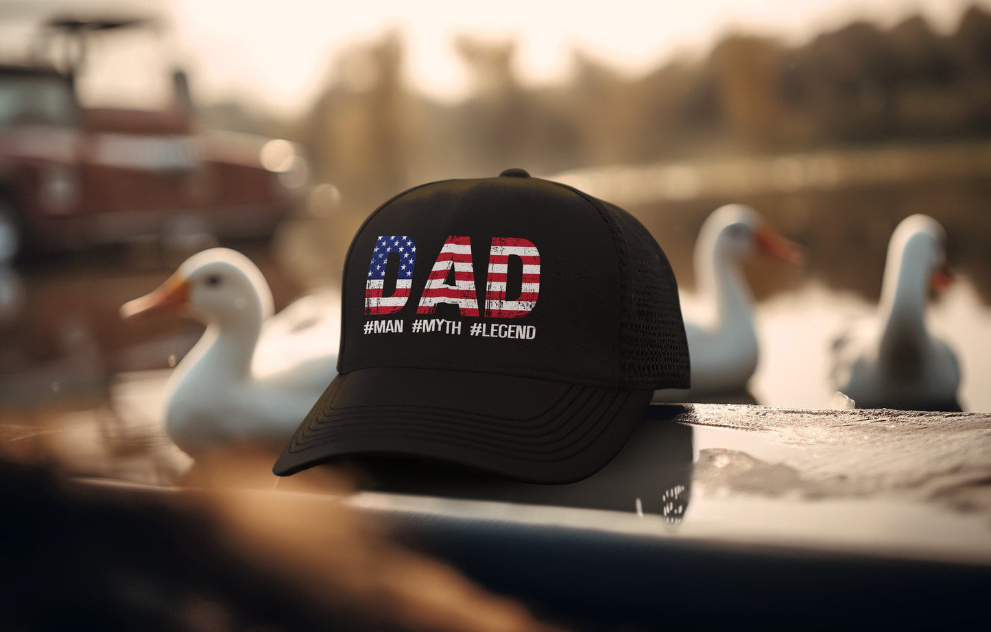 American Dad Foam Trucker Hat, Unisex Foam Trucker Hat, Trucker hats, Fathers Day Hat Gift