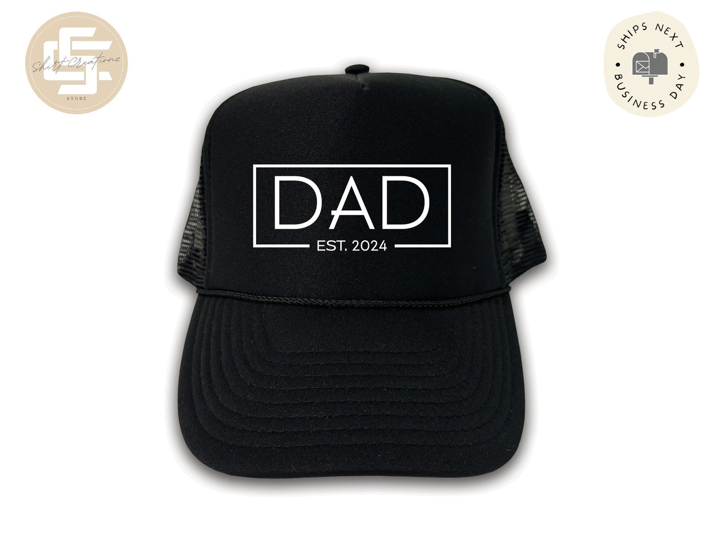Dad Foam Trucker Hat, Unisex Foam Trucker Hat, Trucker hats, Fathers Day Hat Gift