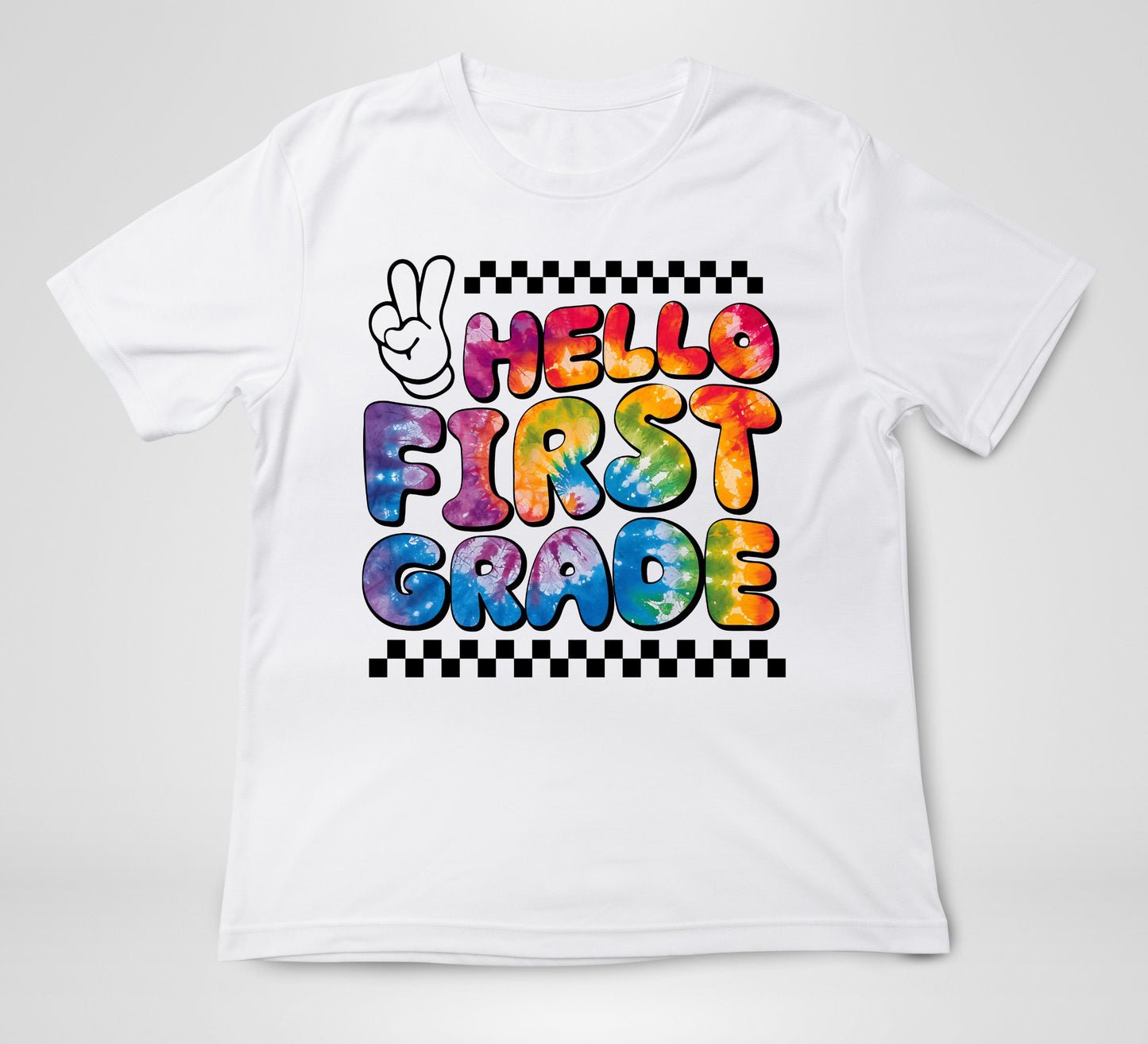 Hello First grade kids TShirt, Back to school kids shirt, First day of school youth Tee.