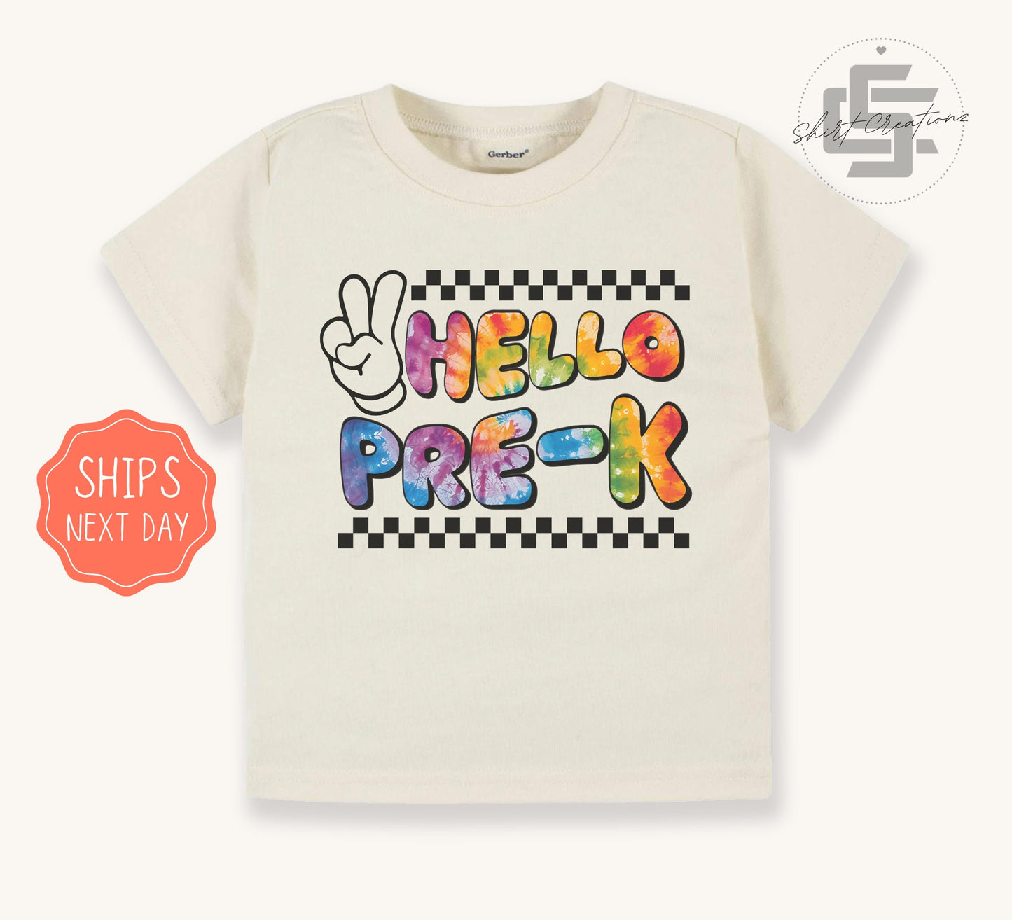 Hello Pre-K kids TShirt, Back to school kids shirt, First day of school youth Tee.