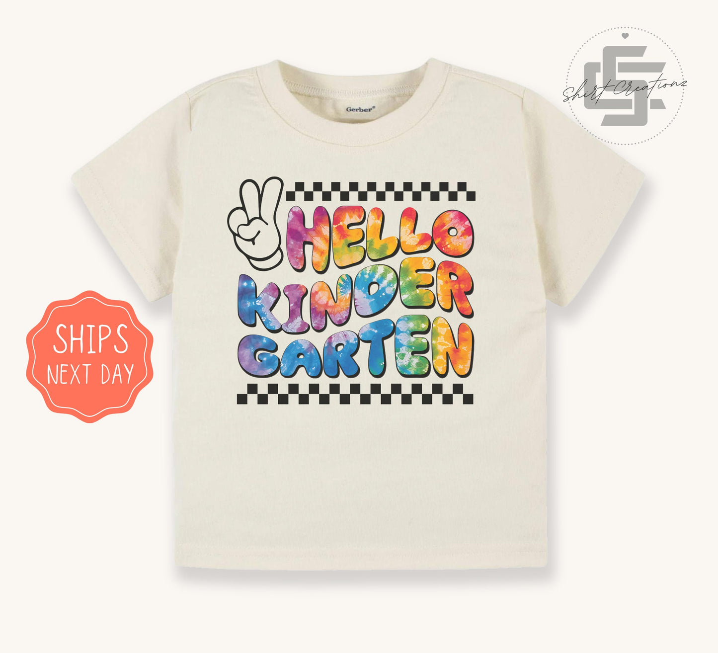 Hello Kindergarten kids TShirt, Back to school kids shirt, First day of school youth Tee.