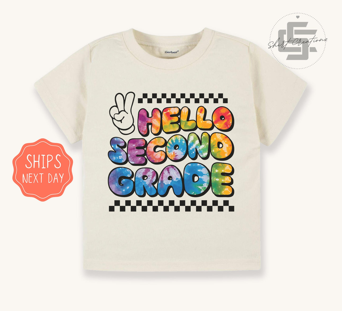 Hello Second grade kids TShirt, Back to school kids shirt, First day of school youth Tee.
