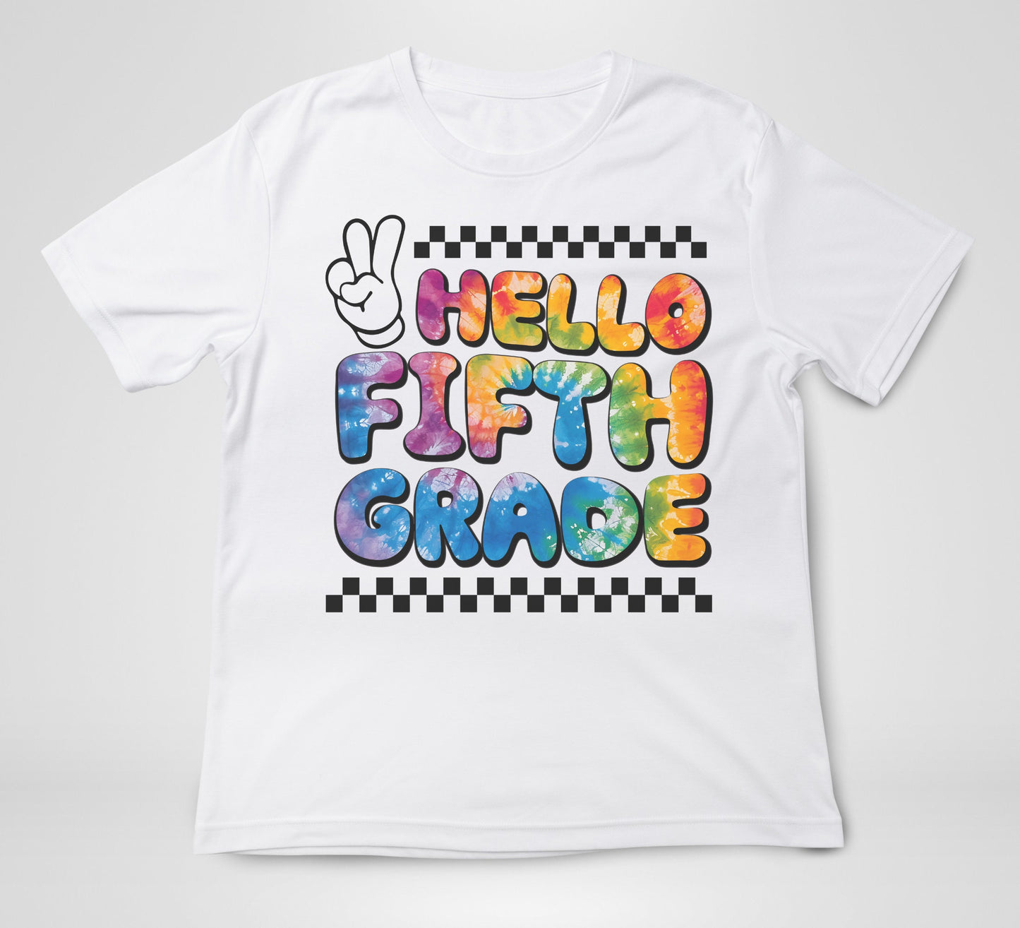 Hello Fifth grade kids TShirt, Back to school kids shirt, First day of school youth Tee.