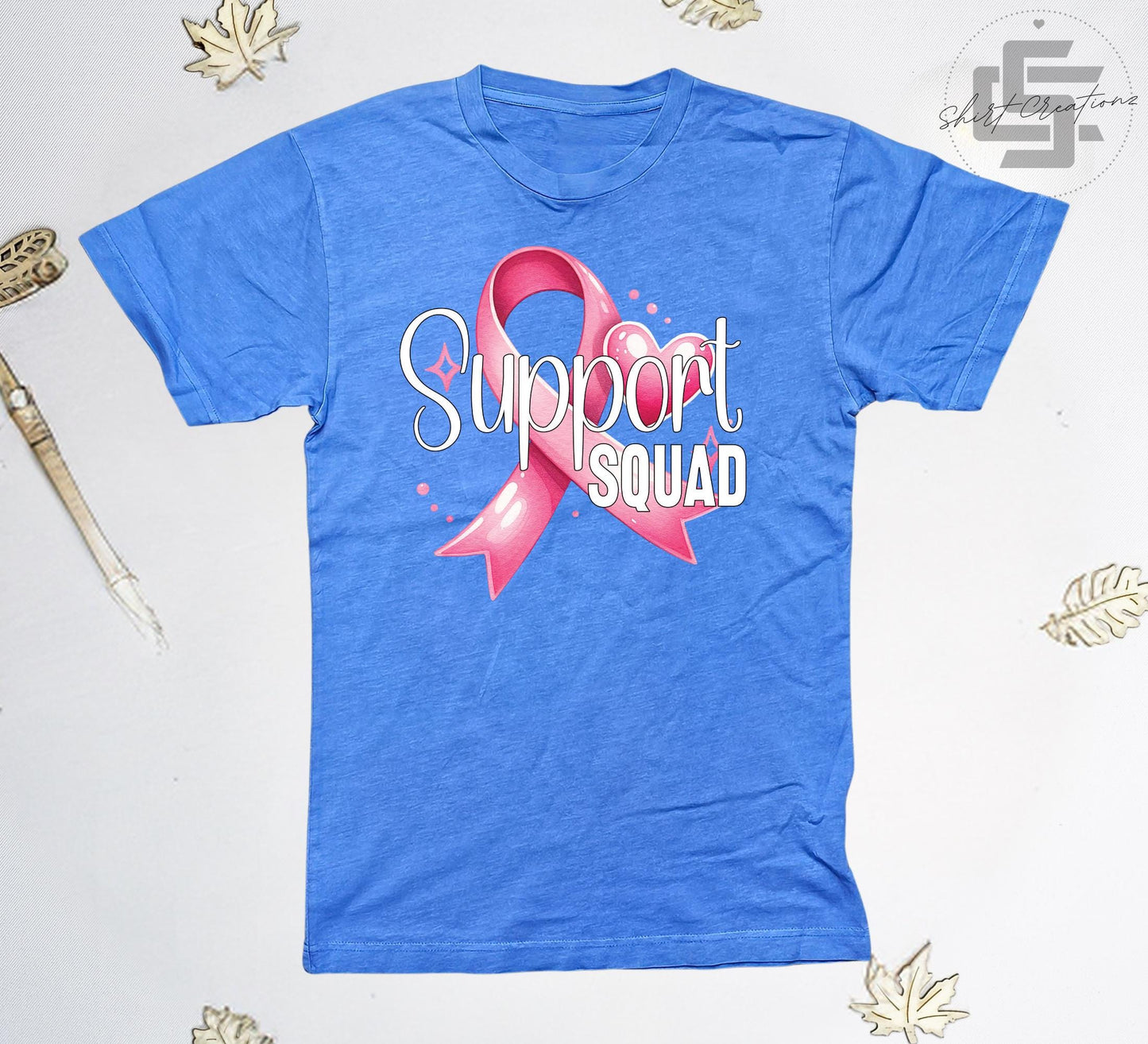 Cancer support squad vintage shirt, breast cancer awareness shirt, pink ribbon vintage wash shirt