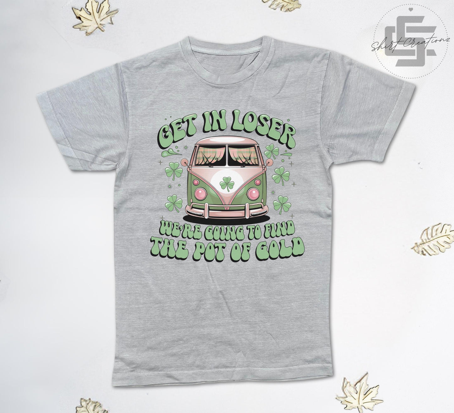 St. Patrick's day Vintage T-Shirt, Groovy shamrock Green tee shirt for St Patrick's day , Lucky green gift shirt.