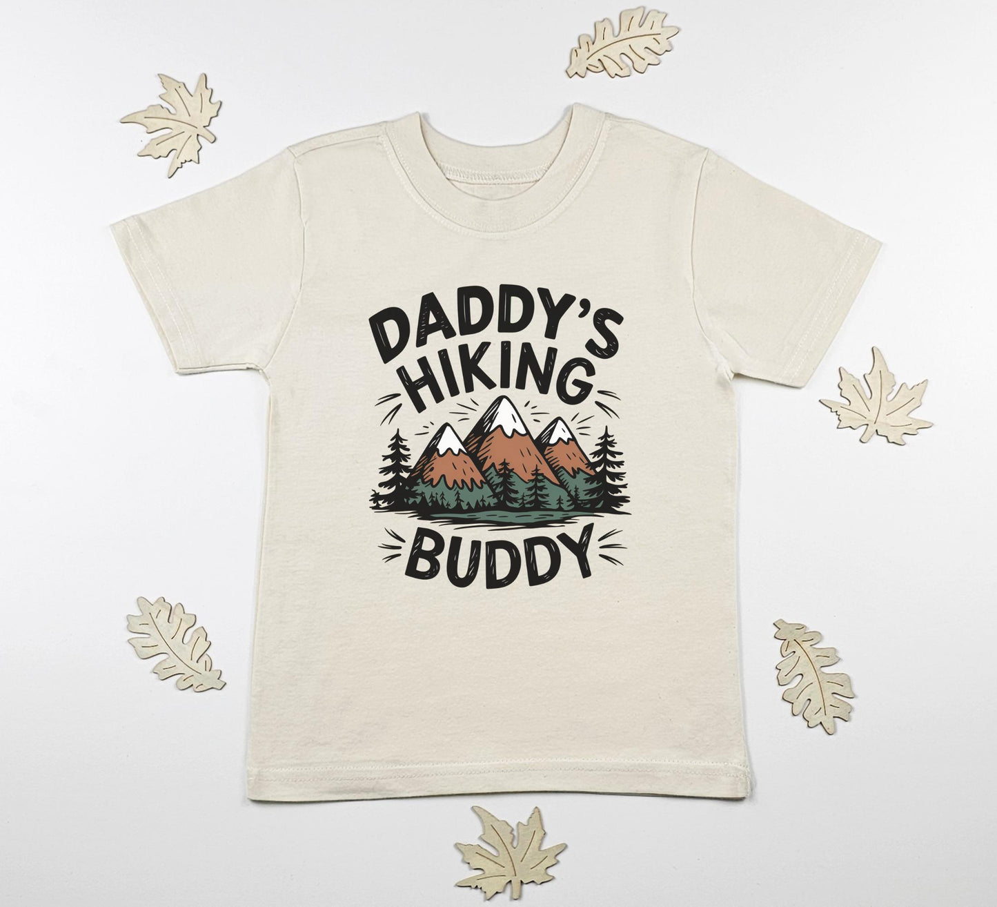 Daddy's hiking buddy Onesie®, Hiking baby body suit, outdoor adventure toddler Tee. Hiking newborn baby gift.