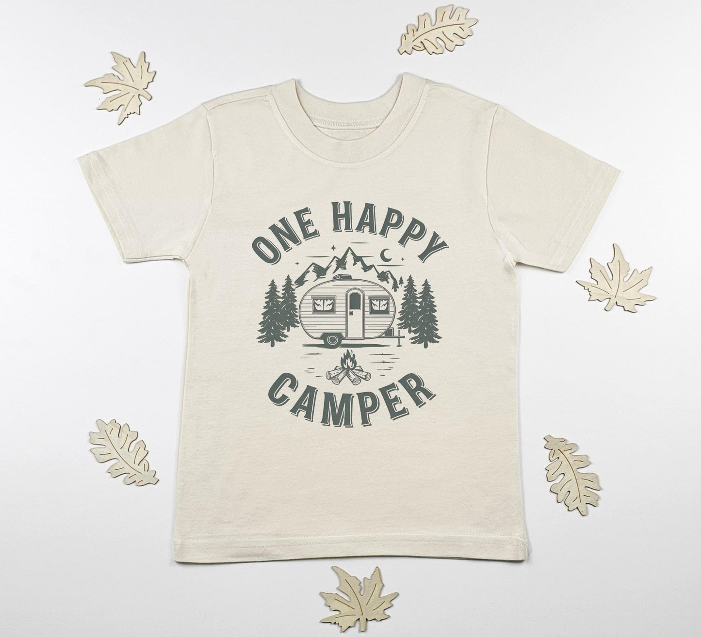 One happy camper Onesie®, camping baby bodysuit, camp toddler Tee. newborn camping baby boy.