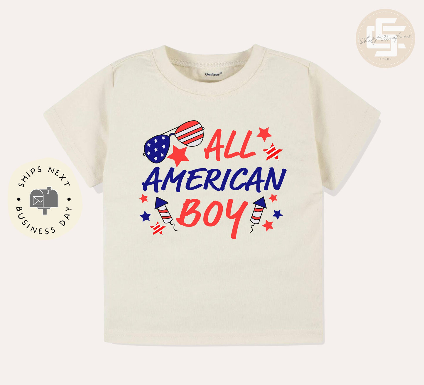 All American boy toddler TShirt, 4th of July kids shirt, Independence day toddler Tee.