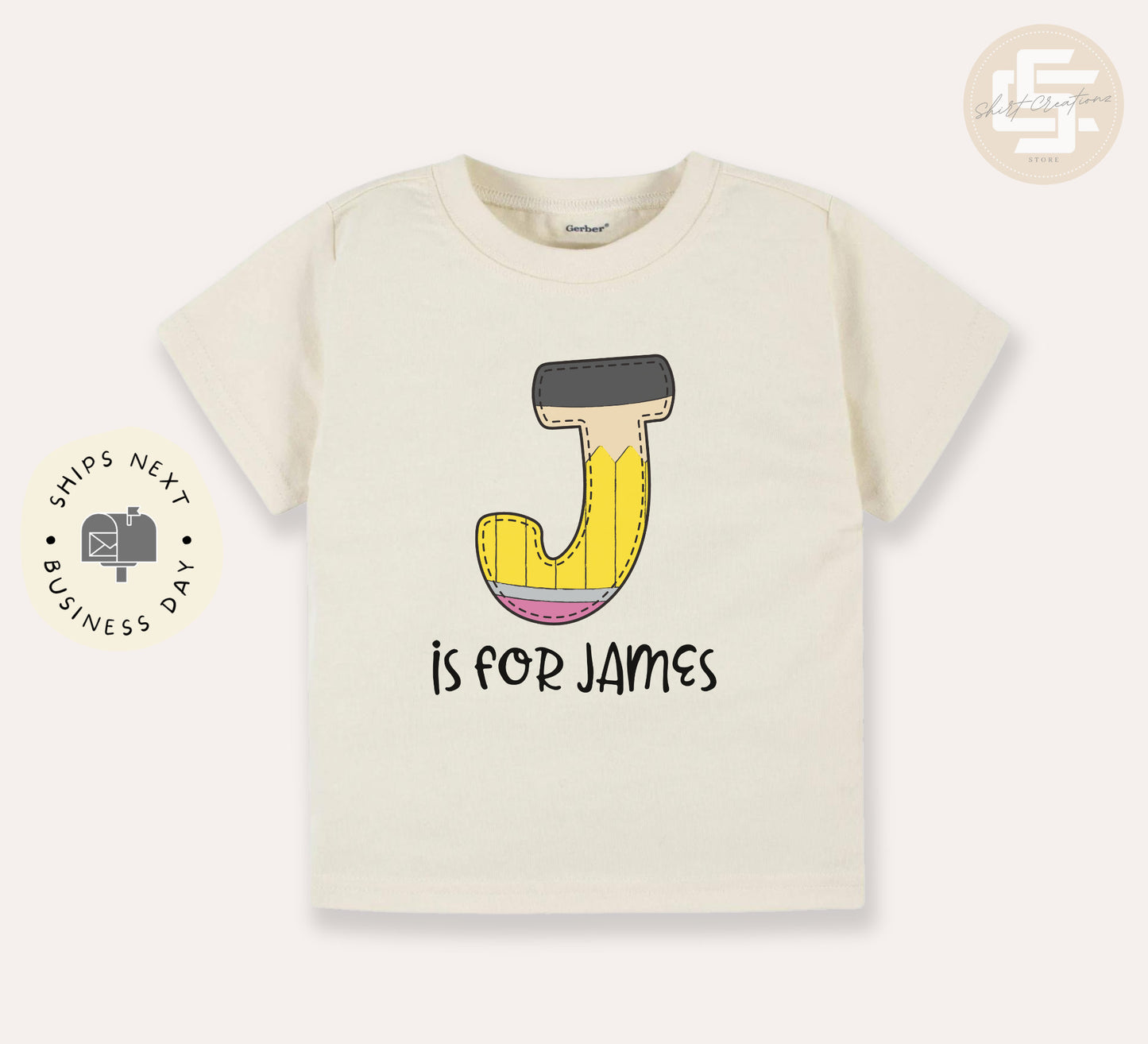 Personalized first day of school Toddler TShirt, Back to school kids shirt, Monogram back to school Tee.