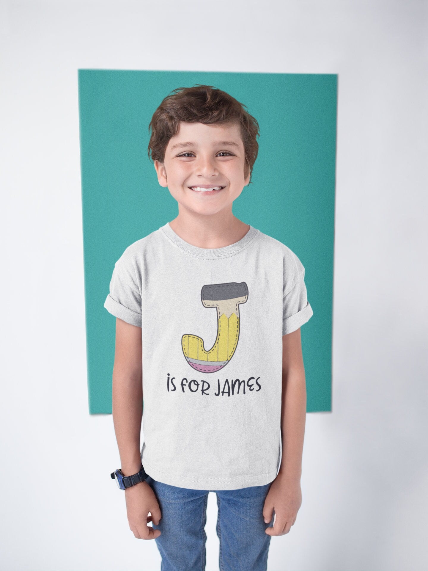 Personalized first day of school Toddler TShirt, Back to school kids shirt, Monogram back to school Tee.
