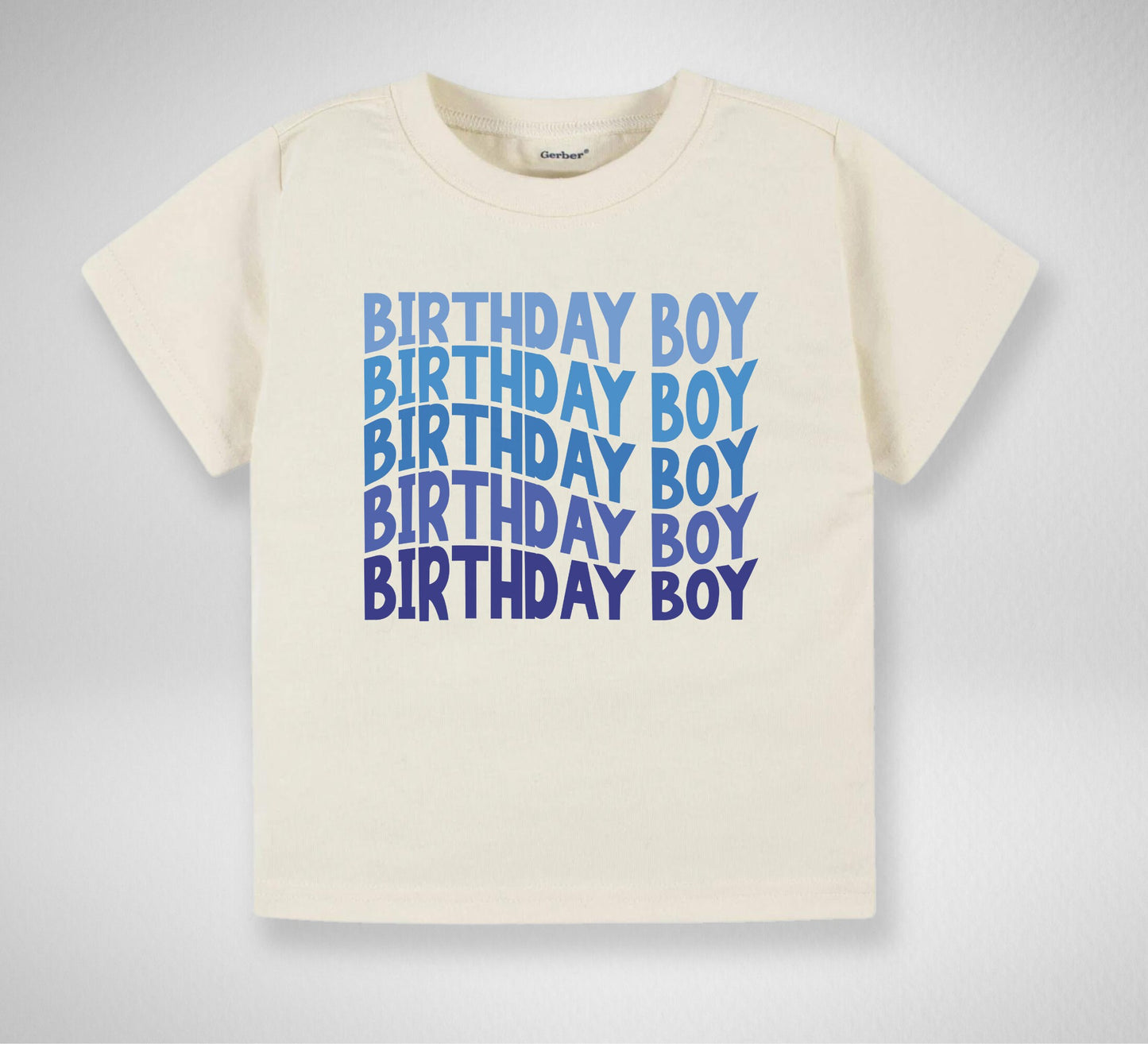 Birthday Boy Toddler TShirt, Birthday party kids shirt, Birthday boy natural toddler Tee.