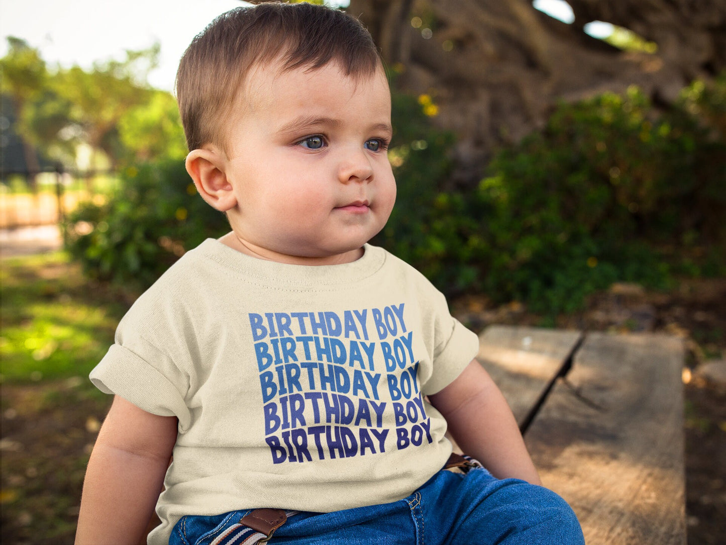 Birthday Boy Toddler TShirt, Birthday party kids shirt, Birthday boy natural toddler Tee.