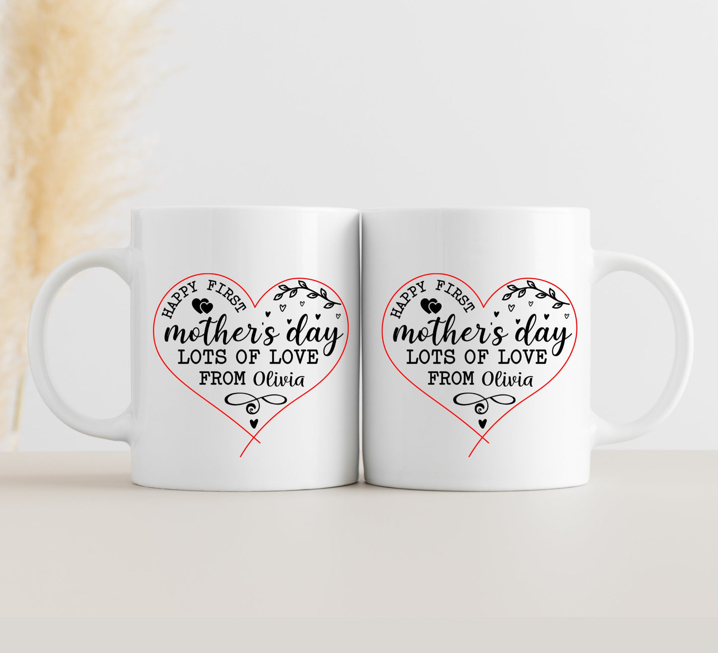 Happy first mothers day PERSONALIZED Mug, mothers day mug Gift, coffee Mug Mom, Gift for mom.