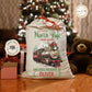 Personalized name Santa Sack, Christmas Bags with Name, Custom Christmas Santa Sack, North pole express delivery Sack,Christmas Gift For Kid