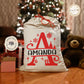 Personalized name Santa Sack, Christmas Bags with Name, Custom name Monogram Sack, Christmas Gift For Kid