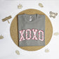 XOXO hearts Vintage T-Shirt, groovy Valentines day tee shirt, Galentines day shirt, girl friend gift T-shirt, Vintage tee shirt.