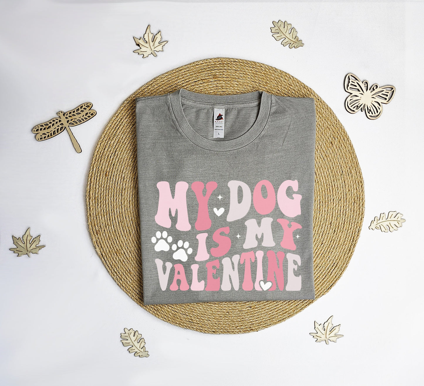 My dog is my Valentine Vintage T-Shirt, groovy Valentines day tee shirt, Galentines day shirt, girl friend gift T-shirt, Vintage tee shirt.