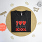 100 days of loving school Vintage T-Shirt, groovy 100 days of school tee shirt, school shirt, teacher gift T-shirt, Vintage tee shirt.