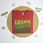 Irish today hungover tomorrow Vintage T-Shirt, St. Patrick's day tee shirt, Funny St. Patricks T-shirt, Vintage tee shirt.