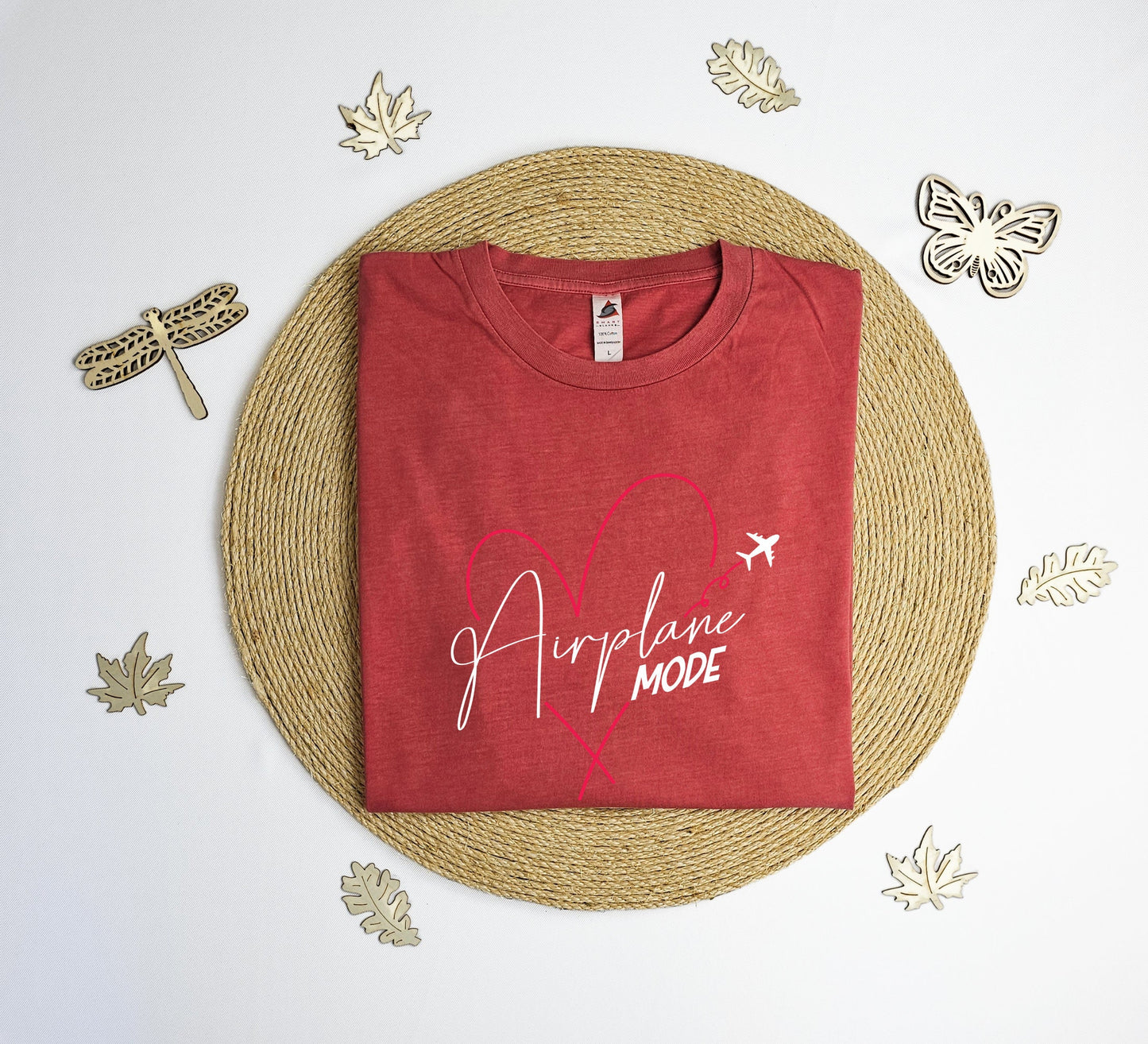 Airplane mode Vintage T-Shirt, Travel tee shirt, Vacation T-shirt, Gift for traveler Vintage tee shirt.