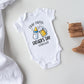 Our first Father's day baby Onesie® Father's day baby Onesie®, First father's day newborn baby gift.