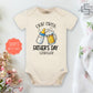 Our first Father's day baby Onesie® Father's day baby Onesie®, First father's day newborn baby gift.