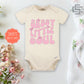 Sassy little soul baby Onesie® coquette baby girl Onesie®, cute pink retro sassy newborn body suit. newborn baby gift.