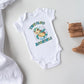 Sea turtle Baby Onesie® beach baby Onesie®, Little surfer newborn body suit. baby turtle newborn baby gift.