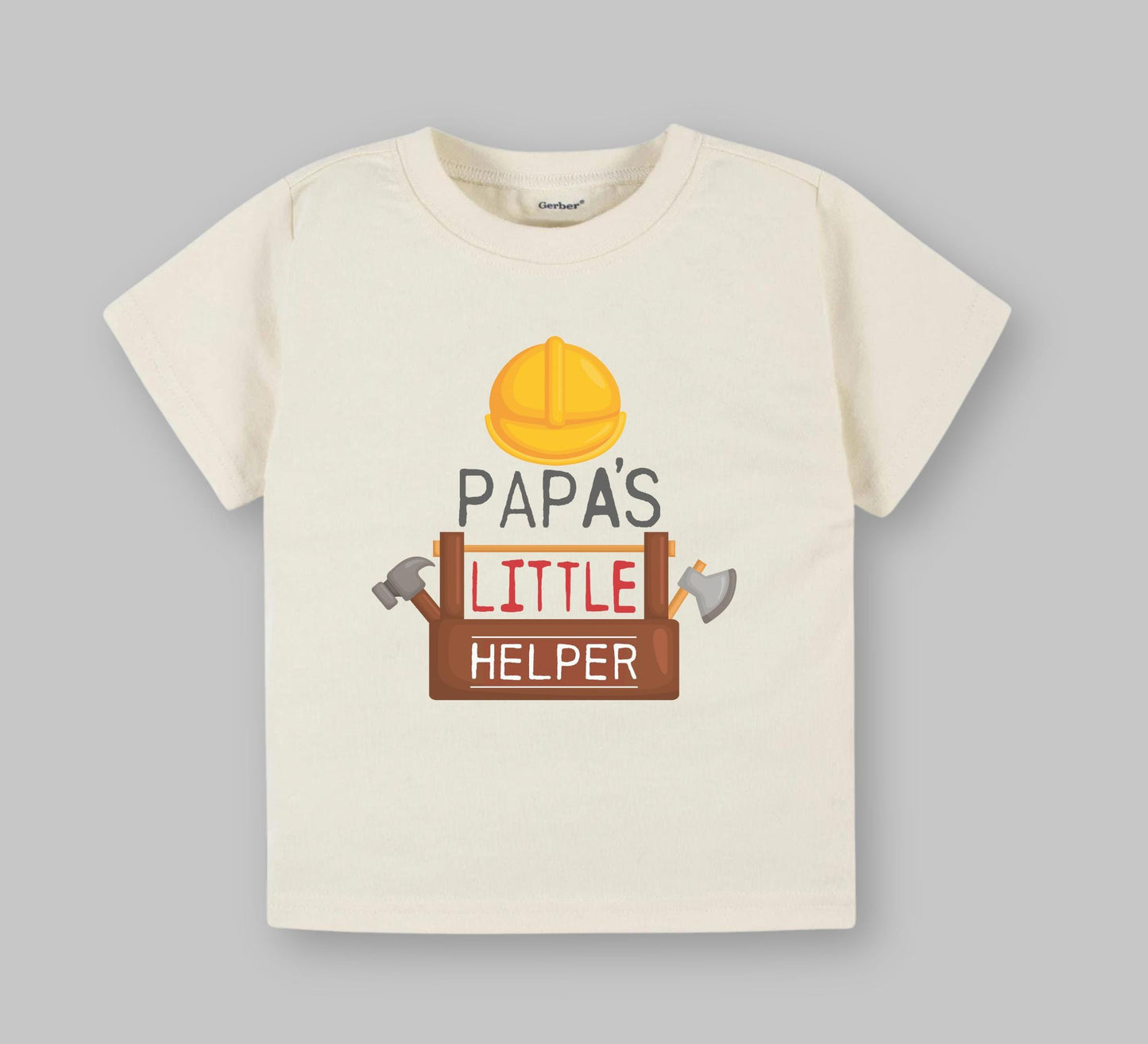 Papa's little helper Onesie®, Daddy's helper cute baby Onesie®, cute onesie gift, Newborn baby body suit.