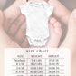 First christmas baby Onesie®, personalized Christmas newborn baby bodysuit, baby name Onesie®, christmas baby gift.