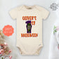 Personalized Halloween baby Onesies®, Babies first Halloween Onesies®, First boo baby bodysuit.