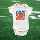 Football Onesie®, It's game day baby Onesie®, Football body suit. cute baby gift.
