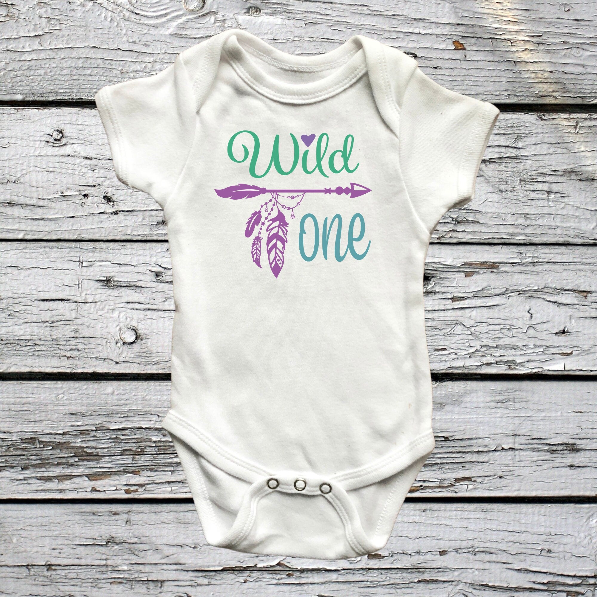 Wild one hot sale onesie girl