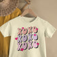 XOXO Natural Toddler T-Shirt, funny kids shirt, toddler gift shirt.