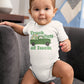 St. Patrick's Baby Onesie®, Truck full of luck baby Onesie®, Lucky baby body suit. cute baby gift.