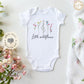 Little wild flower  Baby Onesie®, wildflower baby Onesie®,  baby announcement body suit. cute baby gift.