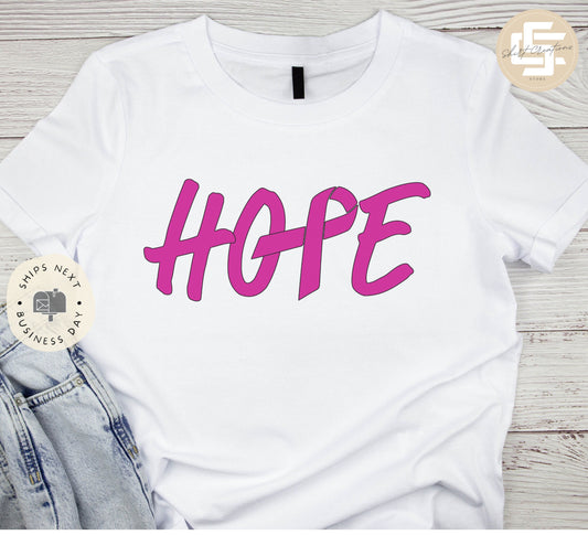 Breast Cancer Awareness Shirt, Hope Shirt, Support squad Tee, Cancer t-shirt