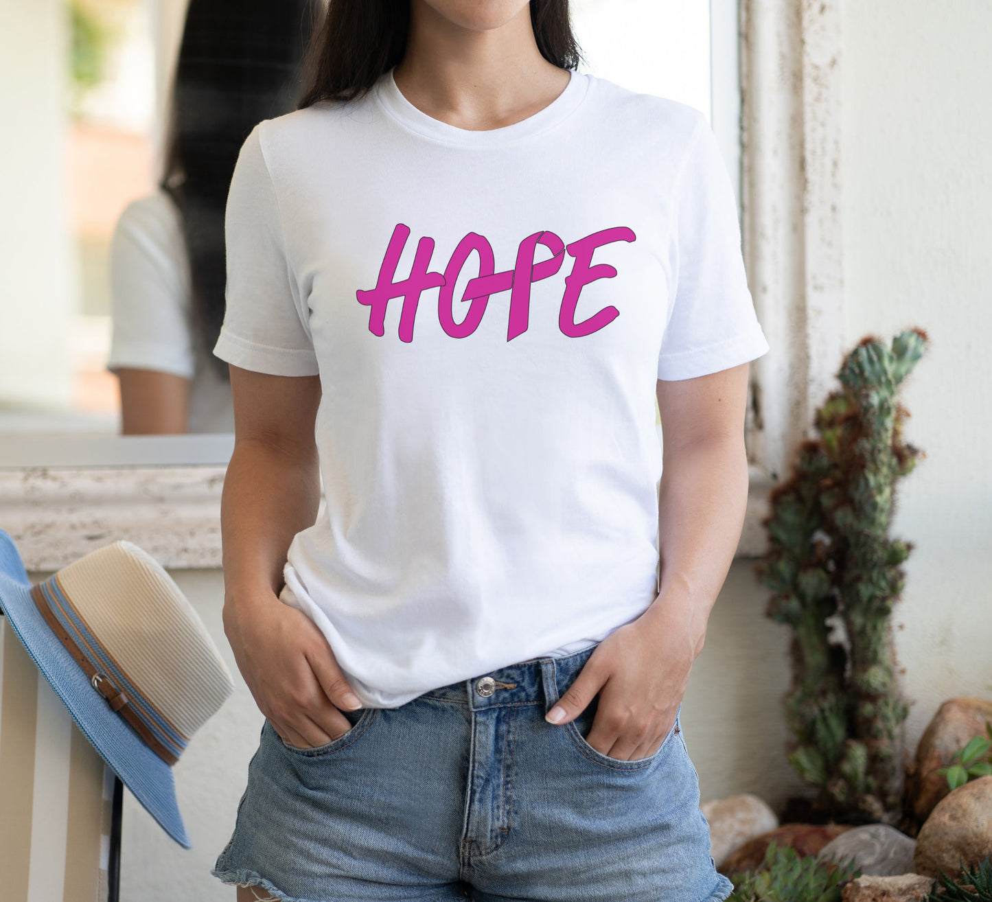 Breast Cancer Awareness Shirt, Hope Shirt, Support squad Tee, Cancer t-shirt