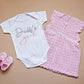 Daddy's girl Baby Onesie®, Daughter baby Onesie®,  baby announcement body suit. cute baby gift.