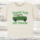 Truck full of Luck Natural Toddler T-Shirt, St. Patrick's kids shirt, Lucky toddler gift shirt.