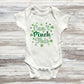 Can't pinch this Baby Onesie®, St. Patrick's baby Onesie®, Lucky baby body suit. cute baby gift.