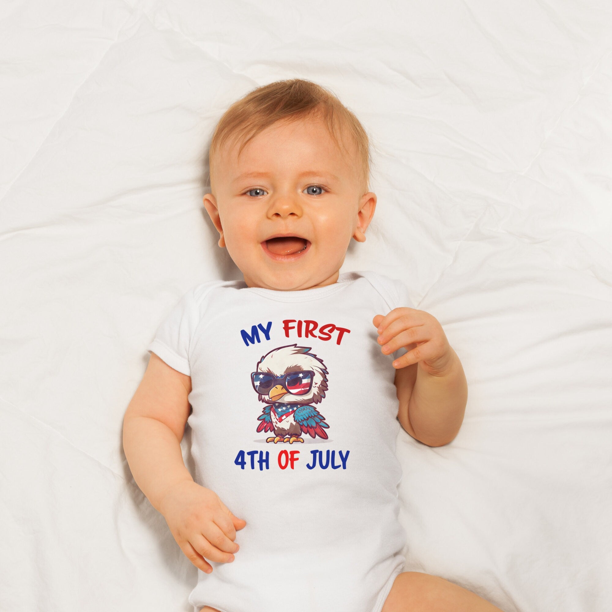 4th of best sale july onesie boy