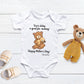 You're doing a great job mommy baby Onesie® Mother's day baby Onesie®, cute personalized date newborn body suit. newborn baby gift.