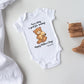You're doing a great job mommy baby Onesie® Mother's day baby Onesie®, cute personalized date newborn body suit. newborn baby gift.