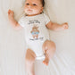 You're doing a great job daddy baby Onesie® Father's day baby Onesie®, cute personalized name newborn body suit. newborn baby gift.