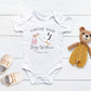 Pregnancy Announcement baby Onesie®  Baby Announcement Onesie®, Personalized Last Name body suit. newborn baby shower gift.